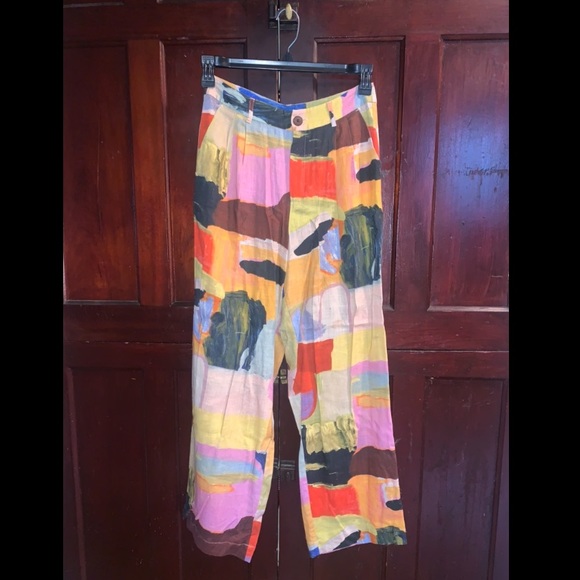 Gorman x Mangkaja Linen Colorful Artist Pants - Picture 2 of 8